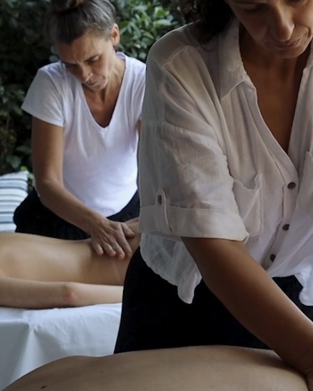 Sessão de massagem